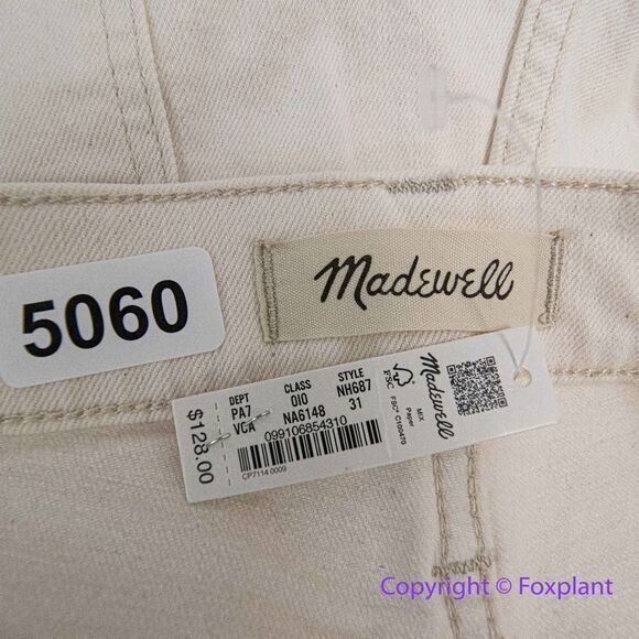 NEW Madewell The Perfect Vintage Wide-Leg Jean: Garment-Dyed Edition,‎ 31 - Picture 15 of 16